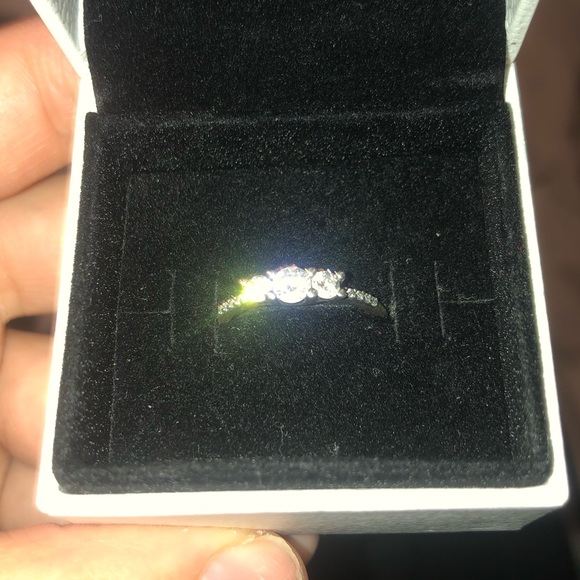 SOLD PANDORA Fairytale Sparkle Ring - Picture 3 of 8